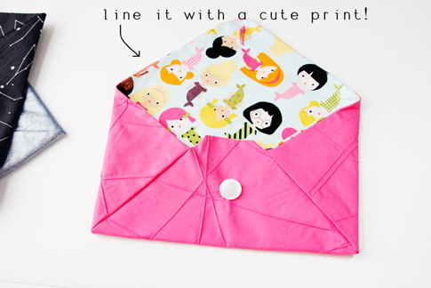 envelope clutch / ann kelle